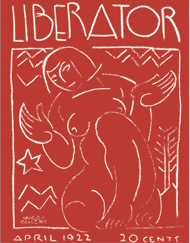 Cover for the Liberator, Hugo Gellert