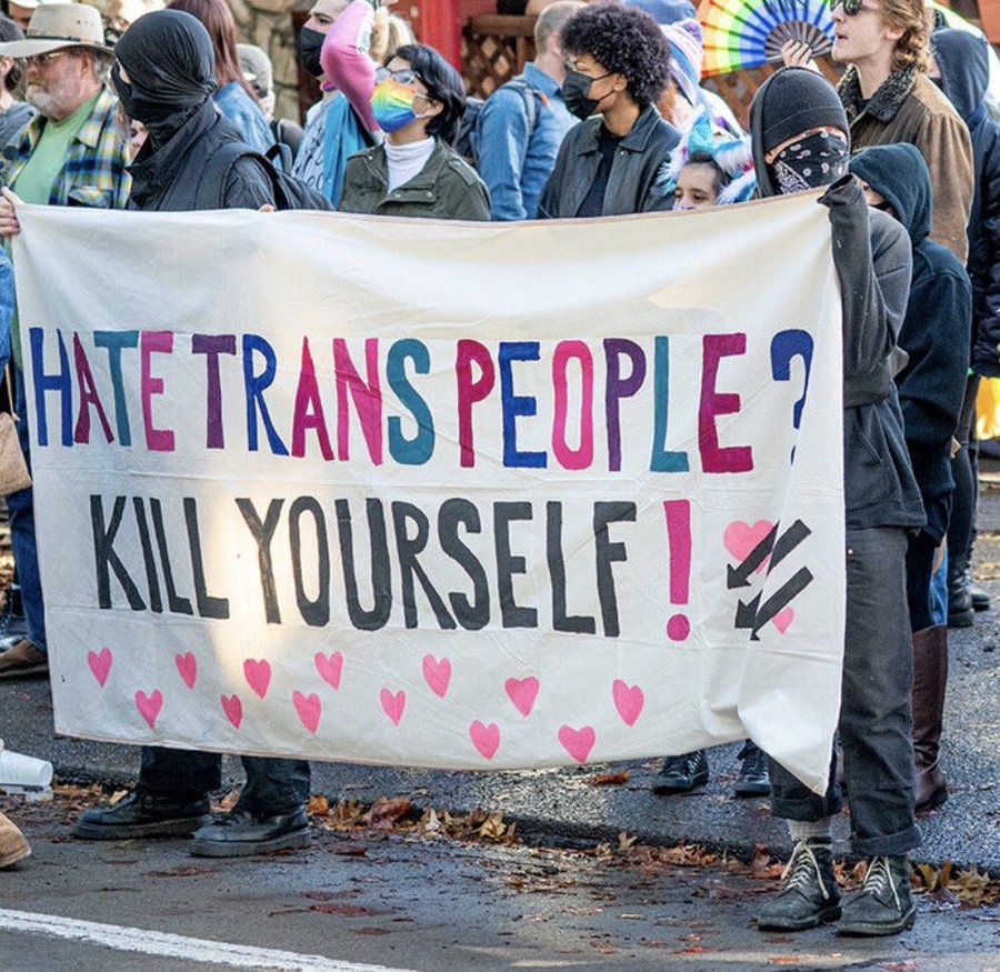 hate trans people? kill yourself!